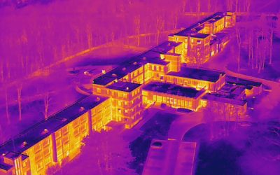 Thermographie d’un complexe hospitalier